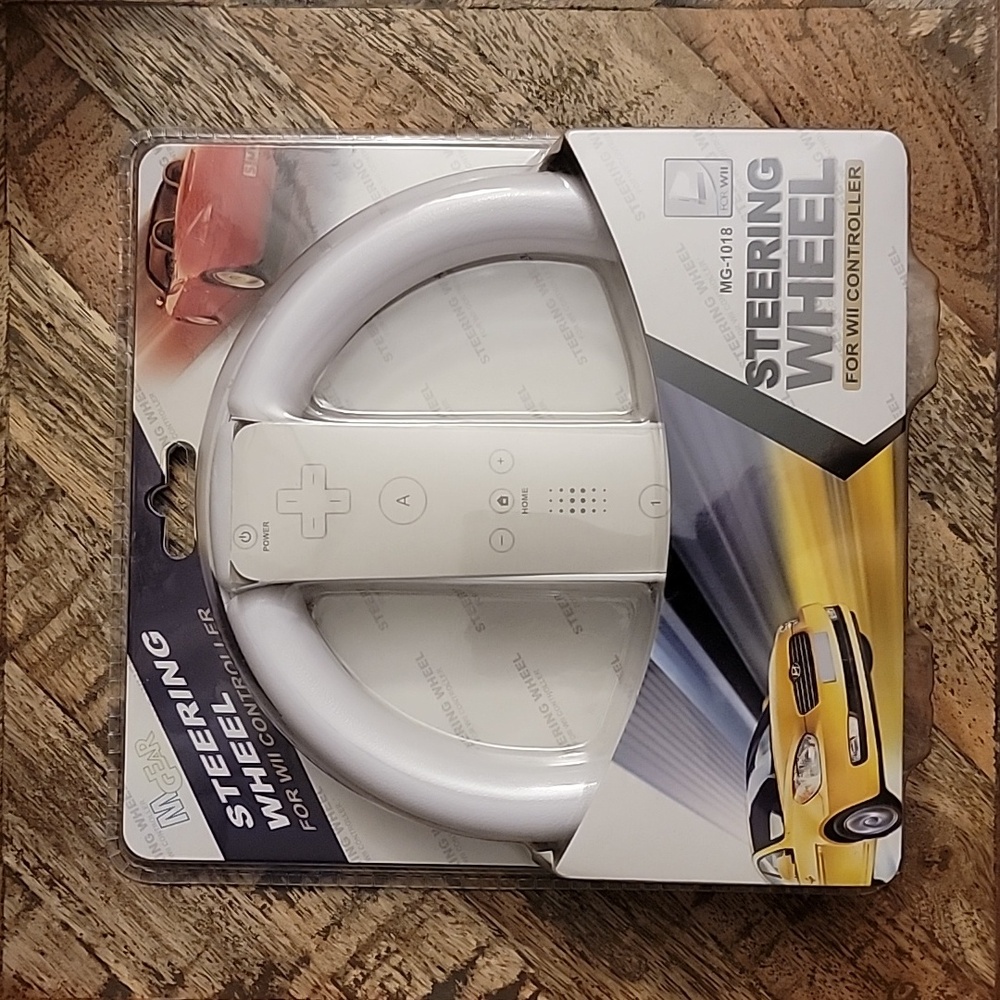 Steering wheel for Wii